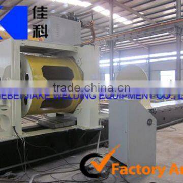 automatic PLC wire wrapped screen pipe mesh welding machines made in China from Jiake Factory