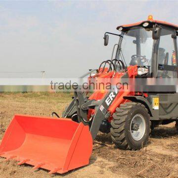Qingdao Everun ER12 Wheel Loader With Quick Hitch/Euroiii for Europe photo-3
