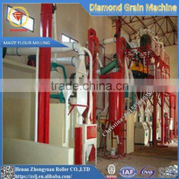 Auto 100TPD Maize Milling Machine,maize Flour Milling Machine for Sale photo-5