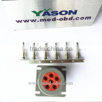 Deutsch Connector J1708 Male 6pin Plug photo-3