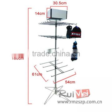 customized kd designs free standing rack for gloves display