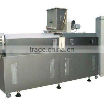 extruded and unfried snack food extruder machine-0086+15553172778