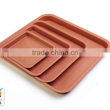 Plant pots square plastic saucer multiple choice