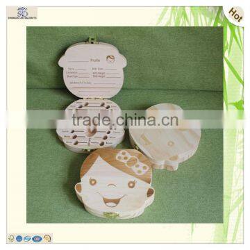 Love Gift Growth Memory Wood Milk Tooth Packing Box photo-2