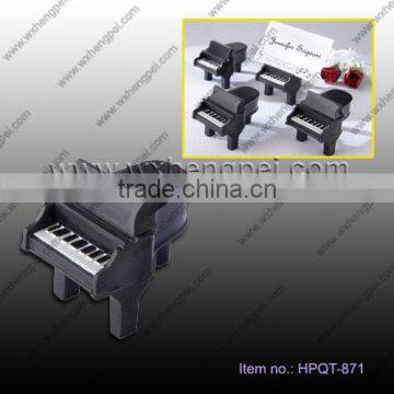 Wedding piano seat card seat clamp