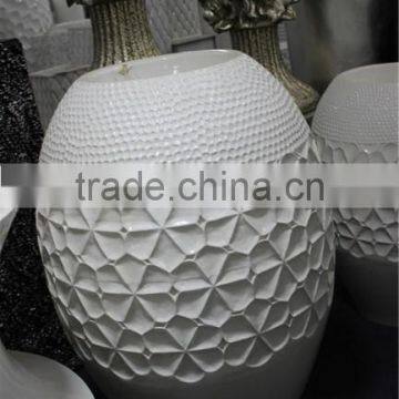 CHY050902 Gardendecorative Pot/ Large White Flower Planter,large Flower Vase photo-5