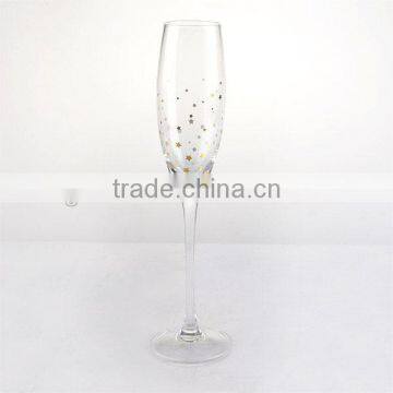 High Quality Wine Glass Set With Star Decal photo-2