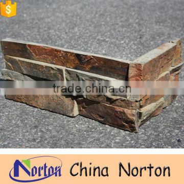 real rusty stone corner wall cladding for house NTCS-C017Y