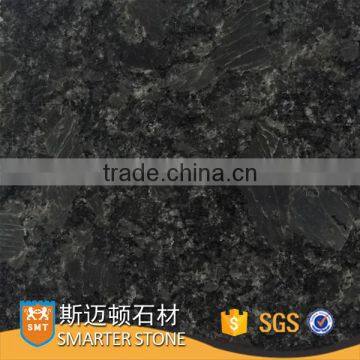 Dark green granite polished with diamond vein granite big slab