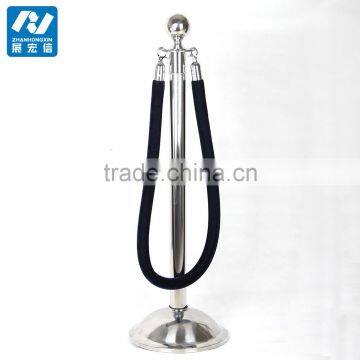 rope stanchions for indoor or outdoor crowd management