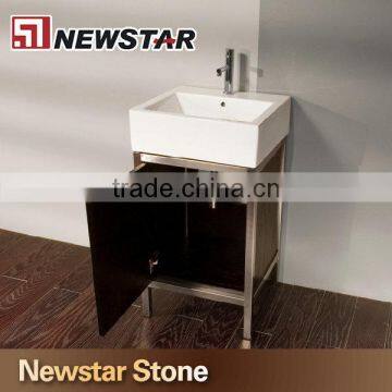 Double Sink Metal Bathroom Vanities