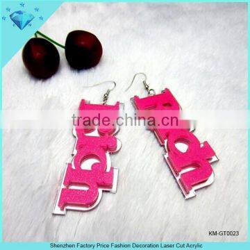 Shenzhen Factory Price Fashion Decoration Laser Cut Acrylic