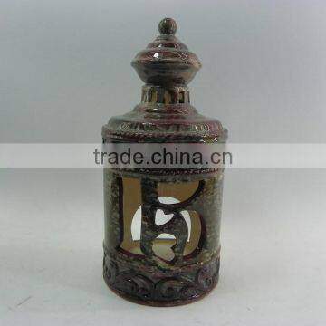 heat resistant ceramic cylinder candleholders