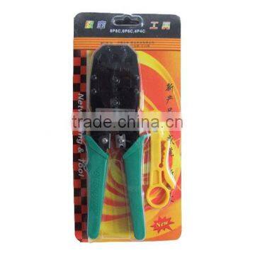 RJ45 Network Cable Pipe Plier Plumbing AC Hose Crimping Tool photo-3