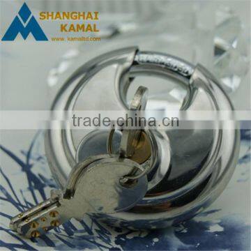 70MM Stainless Steel Disc locksmith Padlock,round stainless steel padlock,pad locks