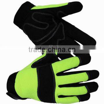 Hi-vis Goatskin Leather Hand Tools Glove photo-2