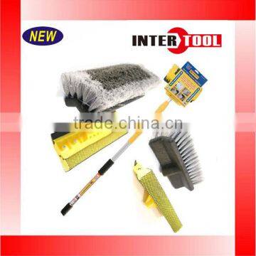 3M 9Ft Extendable Aluminum Telescopic Water Fed Window Car Van Wash Brush photo-2