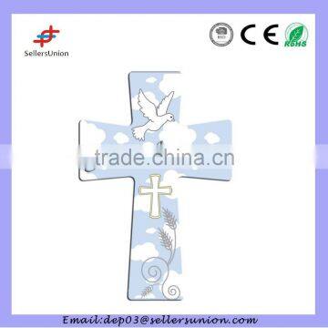 Ceramic Jesus Wall Cross Ornament Hanging photo-4