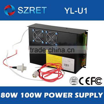 Stable Laser Power Supply Yongli YL-U1 for Yongli Ultra Type A2 A4 80W 100W CO2 Laser Tube photo-3