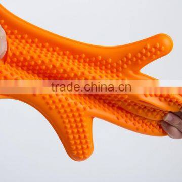 Silicone Cooking Gloves, Heat Resistant, Non-Slip Safe Utensils Handling, Cooking & Baking, Oven Mitt for Grilling, BBQ Gloves photo-3