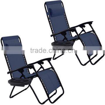 Classic Steel Tube Folding Adjustable Zero Gravity Chair