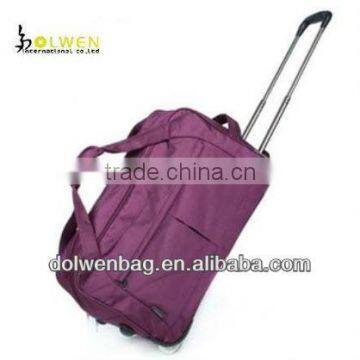 Simple and convenient trolley bag for traveler with polyester