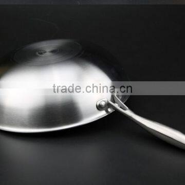 Die Cast ss Korean Model Round Metal Frying Pan photo-3