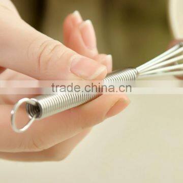 Cheap Elegant Whisk Stainless Steel Mini Egg Beater for Home photo-4