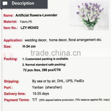 Popular Import China Fabric Artificial Flowers Garden Landscape Preserved Flowers Decoration photo-2