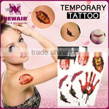 OEM Custom Temporary Cartoon Tattoo Sticker With logo