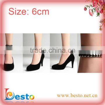 vintage black high heels shoes decoration