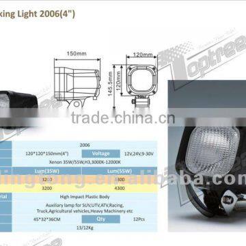 TOPTREE 55W HID Working Light 2006 Perfect for any Car heavey machinery