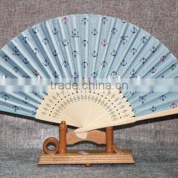 High Quality Bamboo Folding Hand Fan,Cloth or Paper Bamboo Fan