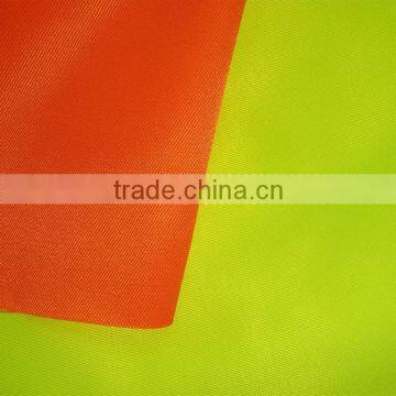 High visibility CVC reflective fabric for protective clothing