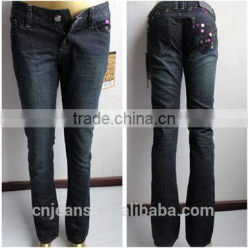 women demim for lady hot sale mixed stock for women fashion stock jeans