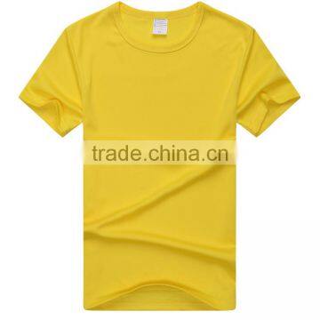 Factory Price Round Neck Cheap Plain Dyed Cotton Fitted T-shirts photo-2