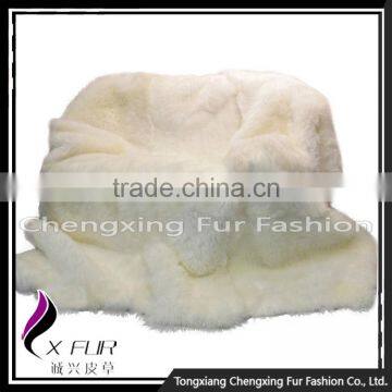 CX-D-120 Hot Sale High Quality Custom Sheep Fur Blankets photo-4