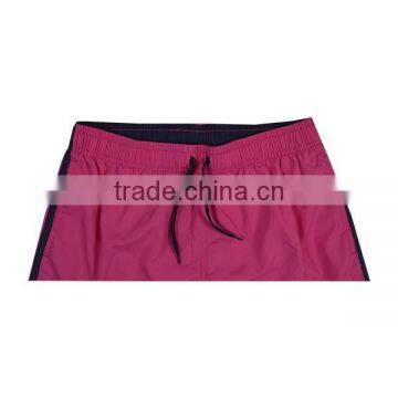 Lady Solid Color Spendex Board Shorts photo-4