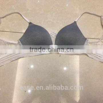 Hot style lala goddess bundled placket UNBRA sexy sticker strapless v bra