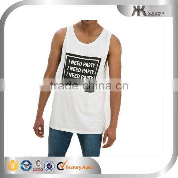 Fashion Men Street Dancing Tank Top Hip Hop Tank Top