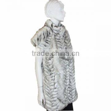 Long Mink Fur Coat Women Sleeveless Coats New Fashion Ladies Fur Jacket photo-3