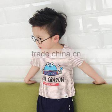 S17369A Children Cotton t Shirt Kids Clothing Boy Printing T Shirt photo-5