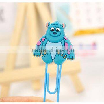 Planner Clip PVC Customizable Cartoon Shape Paper Clip Planner Accessories photo-2