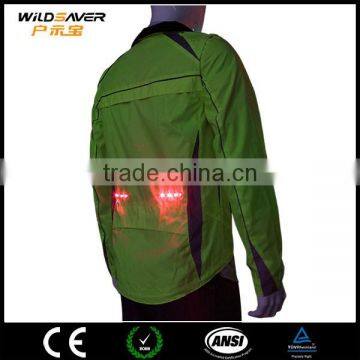 Rain Jacket With LED Waterproof Soccer Jersey Blank Motorcycle Jacket photo-2