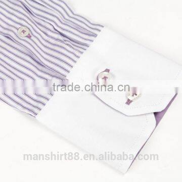 Custom Men Shirts Double Collar Dress Shirt Causal Shirt Garment photo-2