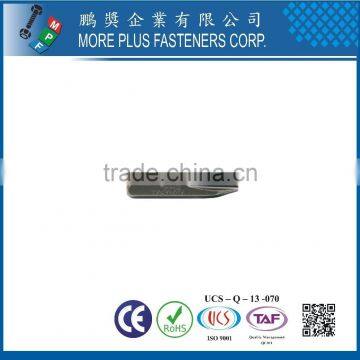 Made in Taiwan High Quality 1/4" HEX INSERT BITS SQ RECESS BITS 01D HEX INSERT BITS 01D photo-2