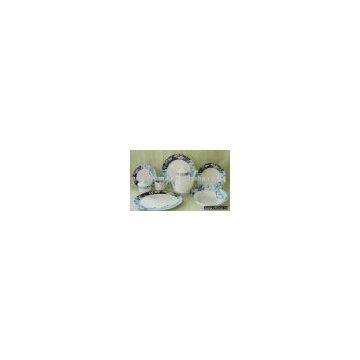 47pcs dinner set,porcelain dinner set,ceramic dinner set,dinnerware,porcelainware,tableware