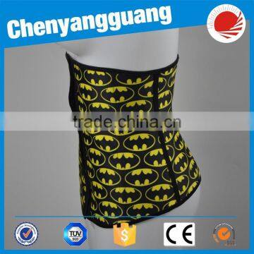 CYG-graffiti Pattern Waist Trainer 4 Steel Bones Cincher photo-2