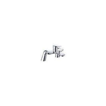 Single Handle Chromed Bathtub Shower Faucet with Two Brass Legs for Bathroom