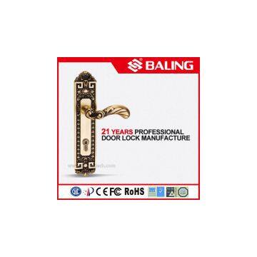 Elegant Copper Door Lock Luxury Villa Gate Lock Anti-theft Door Lock photo-3